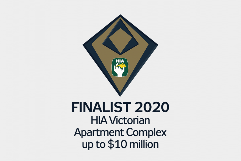 AG Construct announced as a finalist in the 2020 HIA Victorian awards for Apartment Complex up to $10 Million