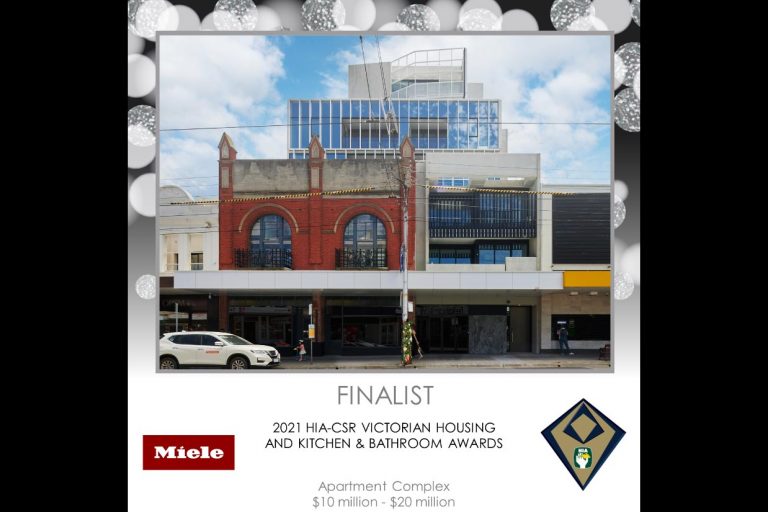 Elsternwick project selected as a finalist in HIA Housing Awards